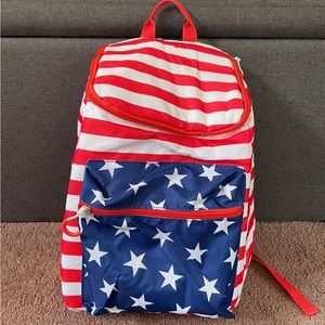 4th of July American Flag Back-Pack Cooler Bag